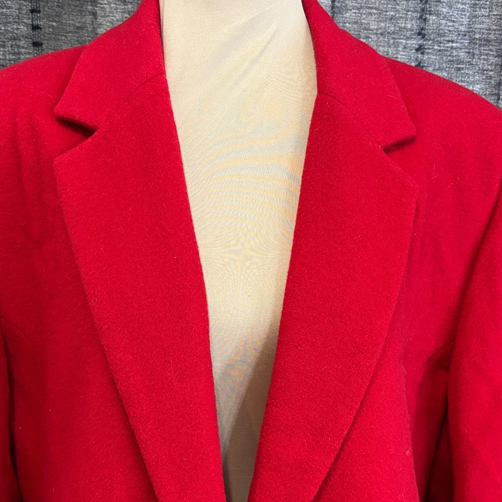Alia Red Blazer - Picture 2 of 6